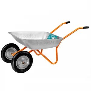 Тачка садово-строительная 2-х колёсная, СТ 21 СИБИН Тачка садово-строительная 2-х колёсная, СТ 21 СИБИН