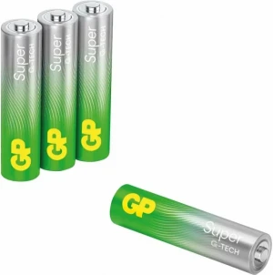 Алкалиновые батарейки GP Super Alkaline G-Tech 15А АA Алкалиновые батарейки GP Super Alkaline G-Tech 15А АA