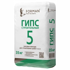 Гипс строительный Форман 5 Гипс строительный Форман 5