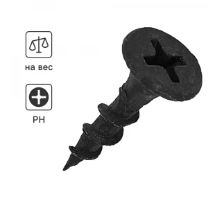 Саморез чёрный по дереву Саморез чёрный по дереву